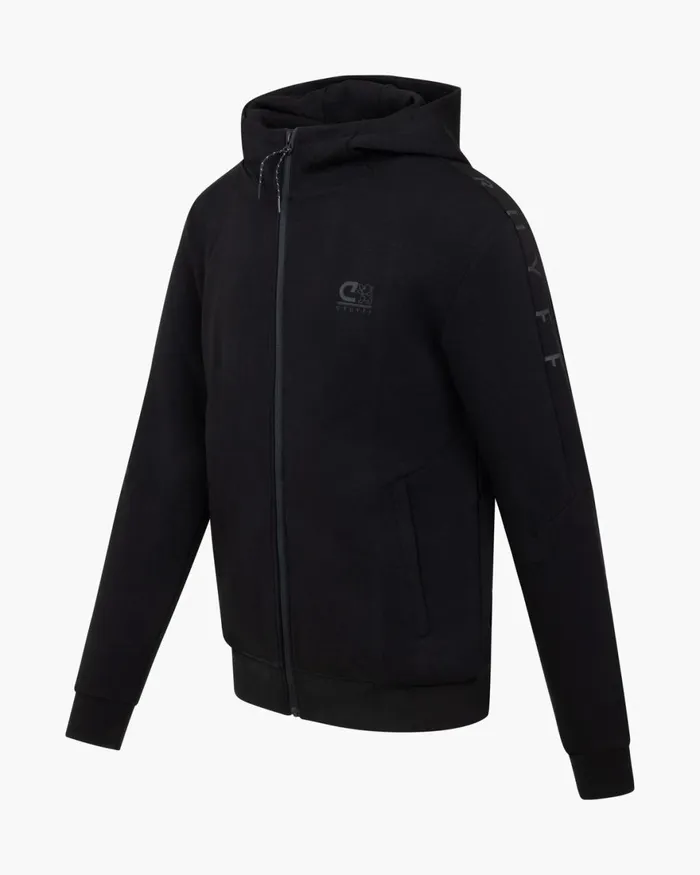 Cruyff Ignite Tape Hood Black Men Sweats and Hoodies Cruyff Ignite Tape Hood Black Men Sweats and Hoodies