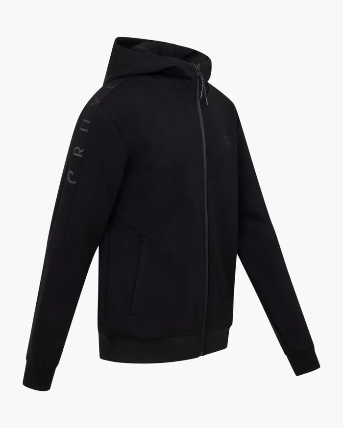 Cruyff Ignite Tape Hood Black Men Sweats and Hoodies Cruyff Ignite Tape Hood Black Men Sweats and Hoodies