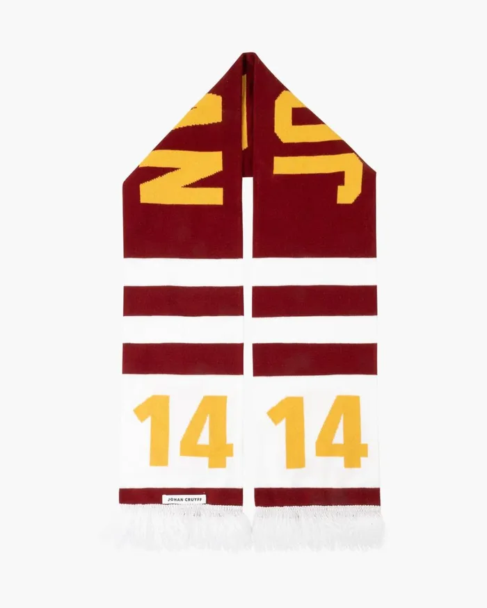Cruyff Johan Cruyff Scarf Bordeaux Accessories Scarfs