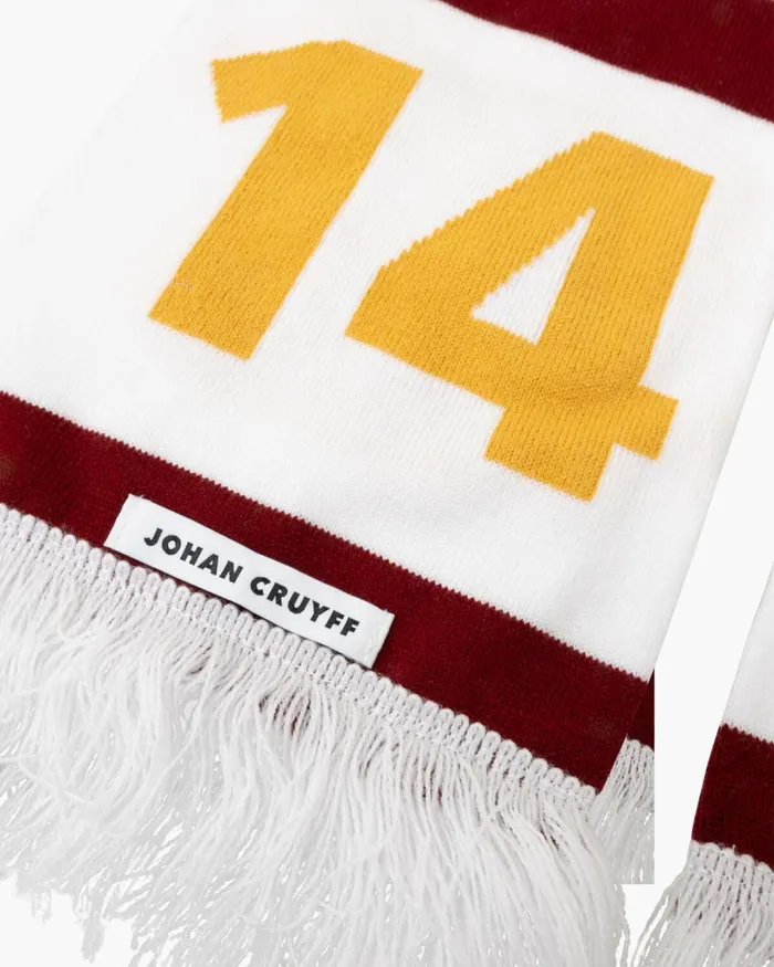 Cruyff Johan Cruyff Scarf Bordeaux Accessories Scarfs