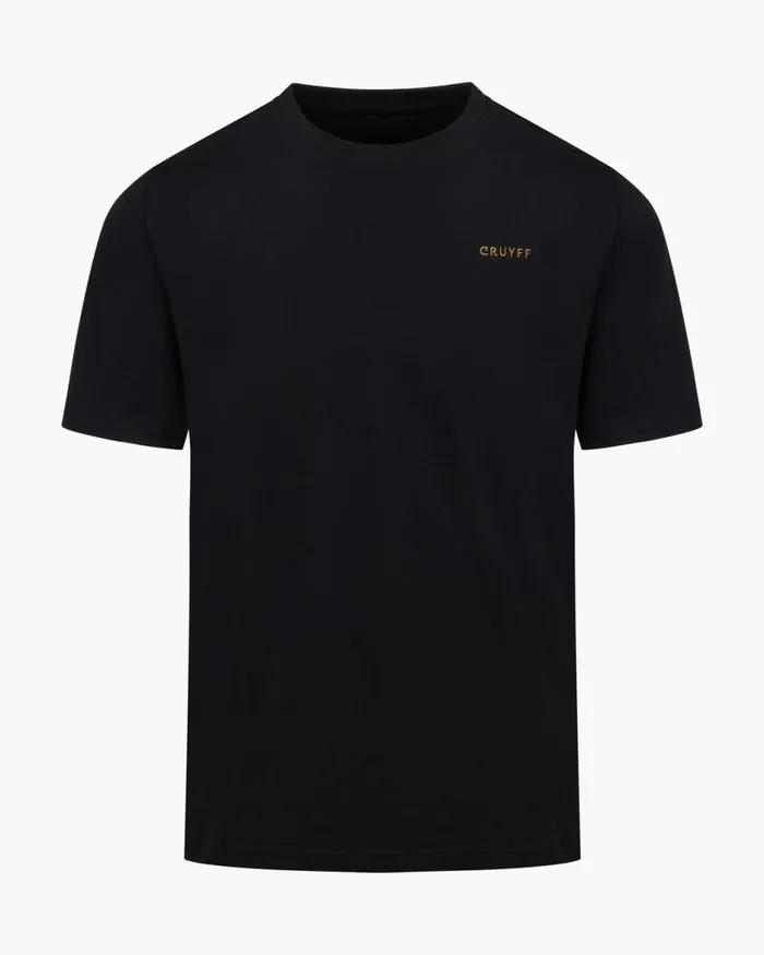 Cruyff League 79 Tee Blackgold Men TShirts and Polo039s