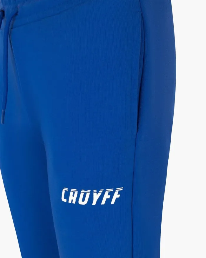 Cruyff League Joggers Blue Junior Bottoms
