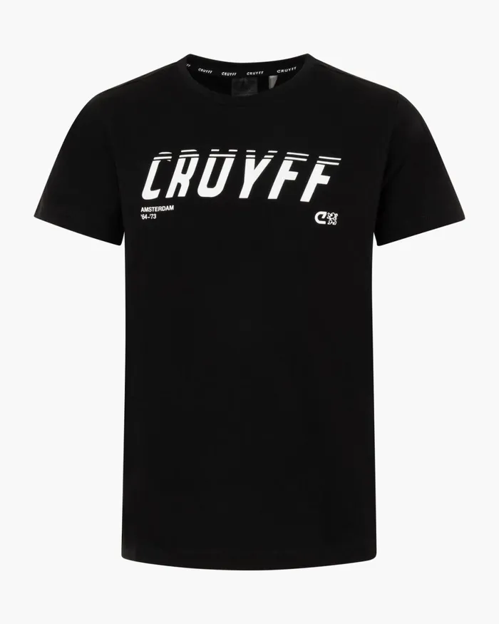 Cruyff League Tee Black Junior Tshirts Cruyff League Tee Black Junior Tshirts