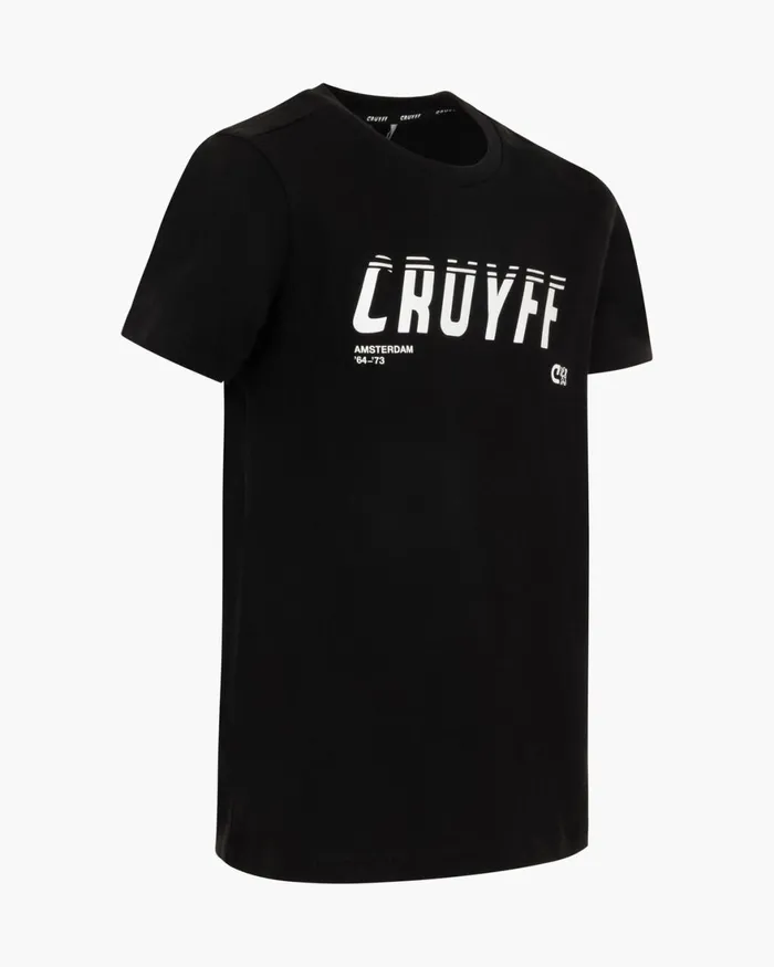 Cruyff League Tee Black Junior Tshirts Cruyff League Tee Black Junior Tshirts