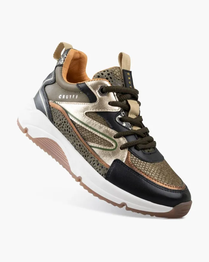 Cruyff Madina Army Green Junior Sneakers