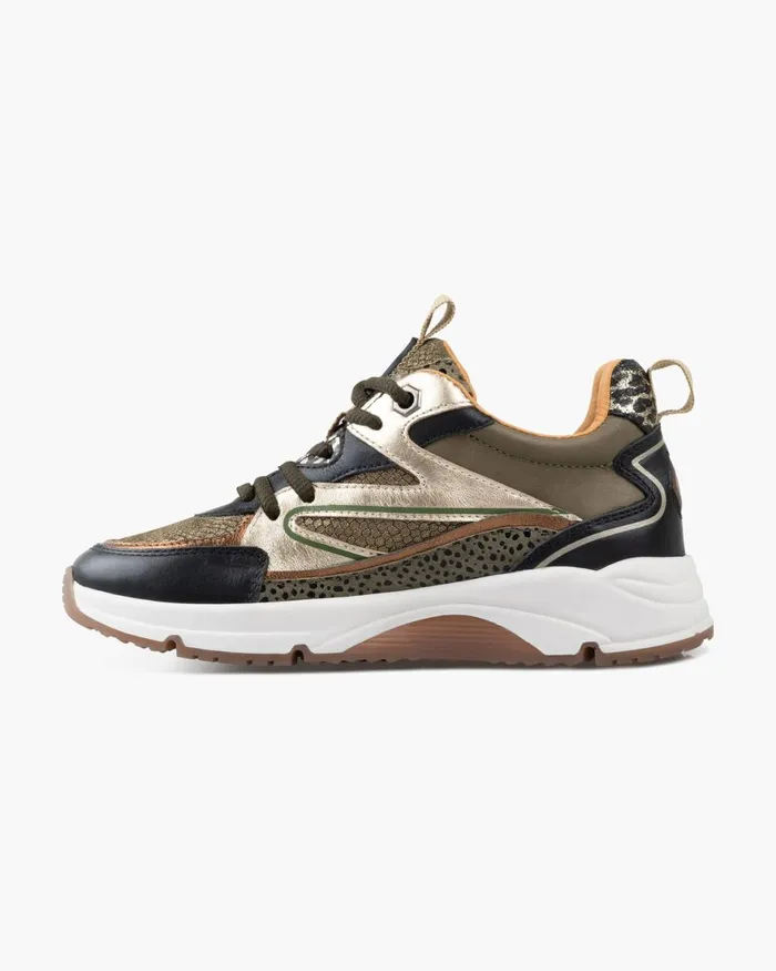 Cruyff Madina Army Green Junior Sneakers