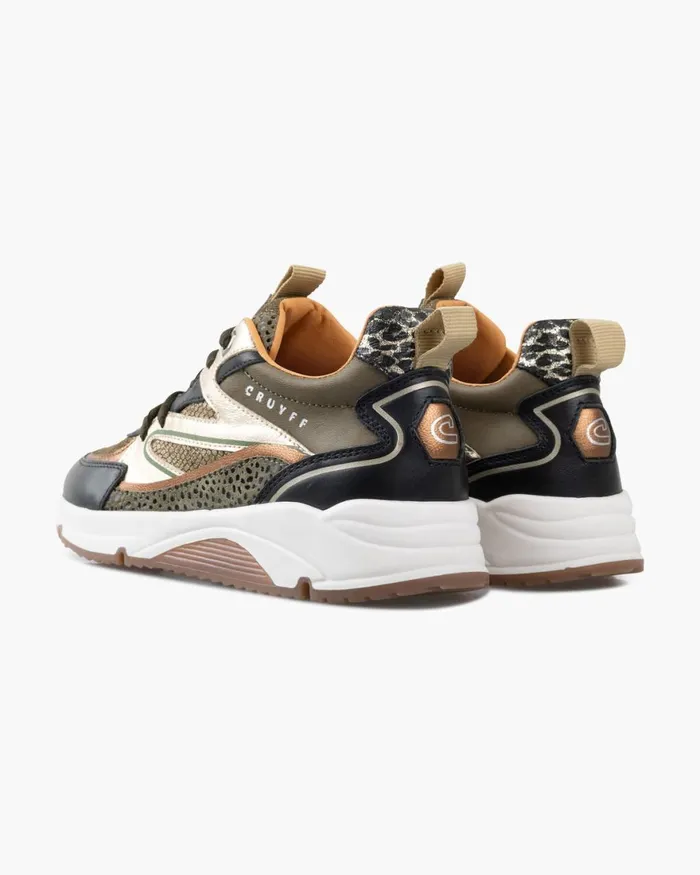 Cruyff Madina Army Green Junior Sneakers