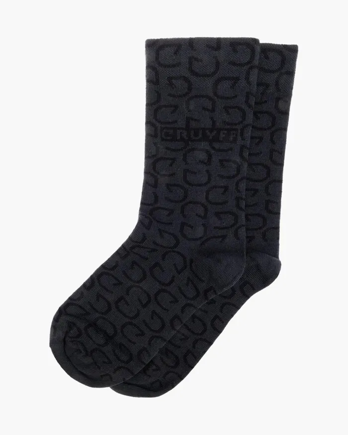 Cruyff Monogram Socks Black Accessories Socks