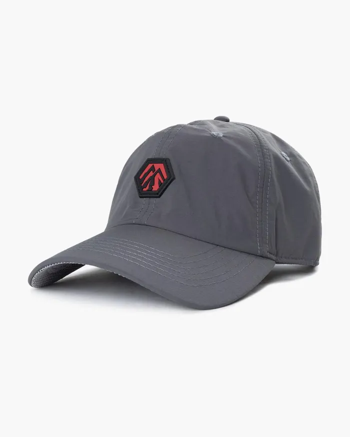 Cruyff Montserrat Hex Peak Tech Cap Grey Accessories Caps