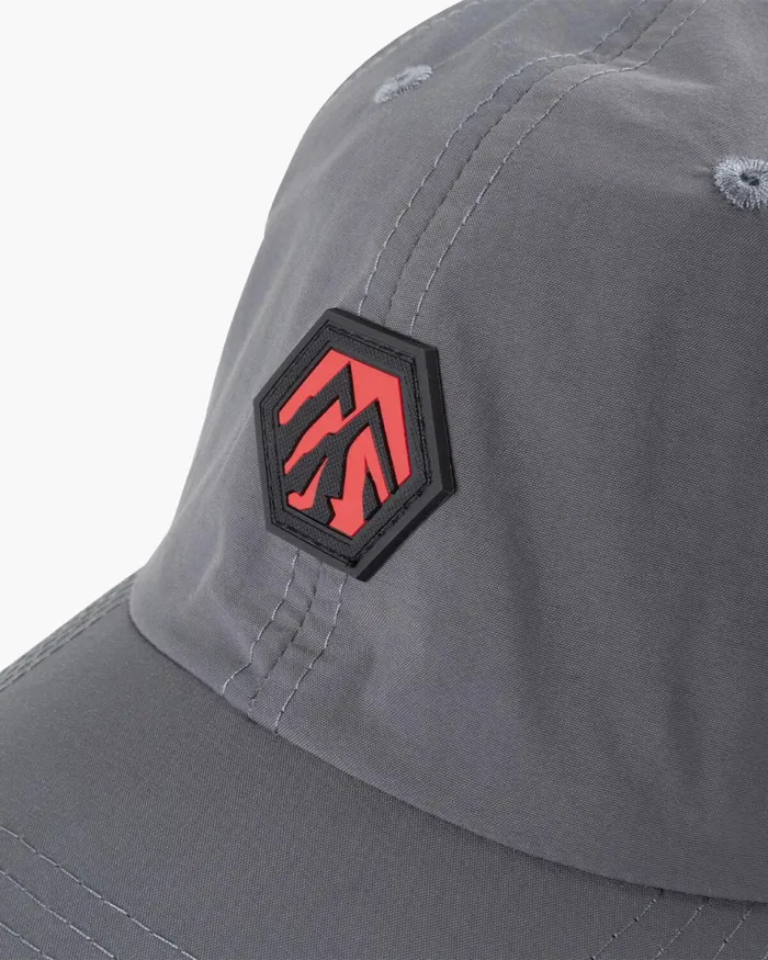 Cruyff Montserrat Hex Peak Tech Cap Grey Accessories Caps Cruyff Montserrat Hex Peak Tech Cap Grey Accessories Caps