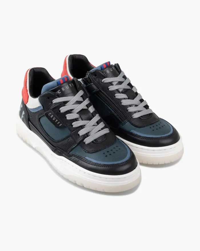 Cruyff Nemes Mid Blackblue Junior Sneakers