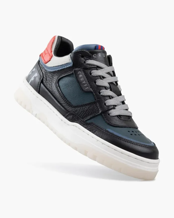 Cruyff Nemes Mid Blackblue Junior Sneakers