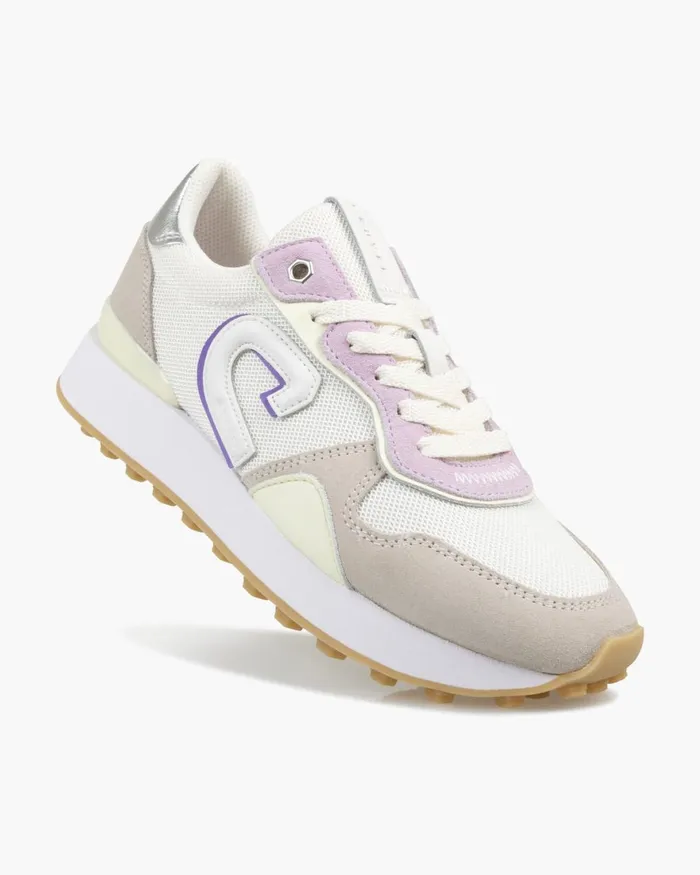 Cruyff Park RunnerMeshSuede Crme Women Sneakers