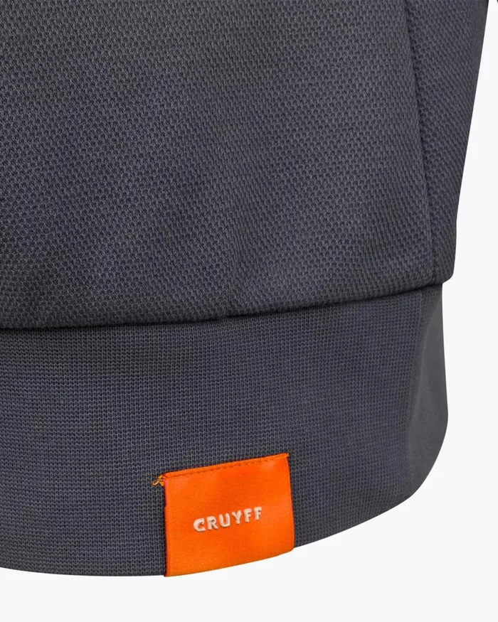 Cruyff Pique Hoodie Anthracite Men Sweats and Hoodies