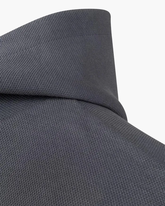 Cruyff Pique Hoodie Anthracite Men Sweats and Hoodies