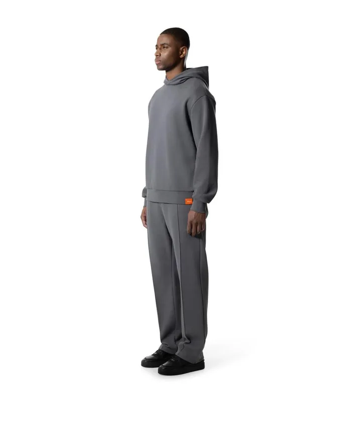 Cruyff Pique Hoodie Anthracite Men Sweats and Hoodies