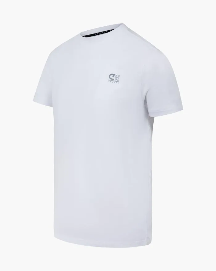 Cruyff Soothe Tee White Men TShirts and Polo039s Cruyff Soothe Tee White Men TShirts and Polo039s