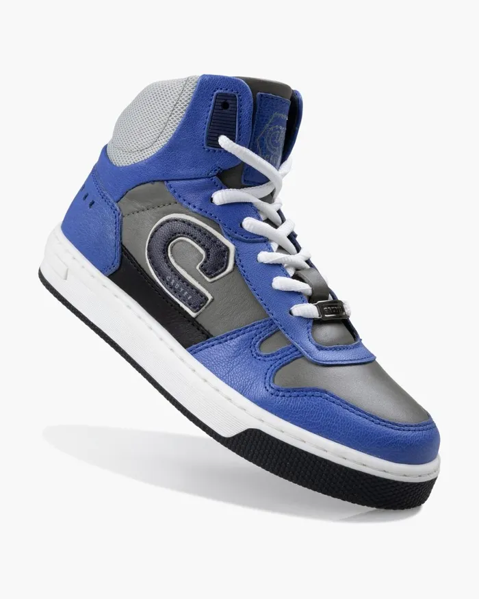 Cruyff Trophy Hi Bluegrey Junior Sneakers Cruyff Trophy Hi Bluegrey Junior Sneakers