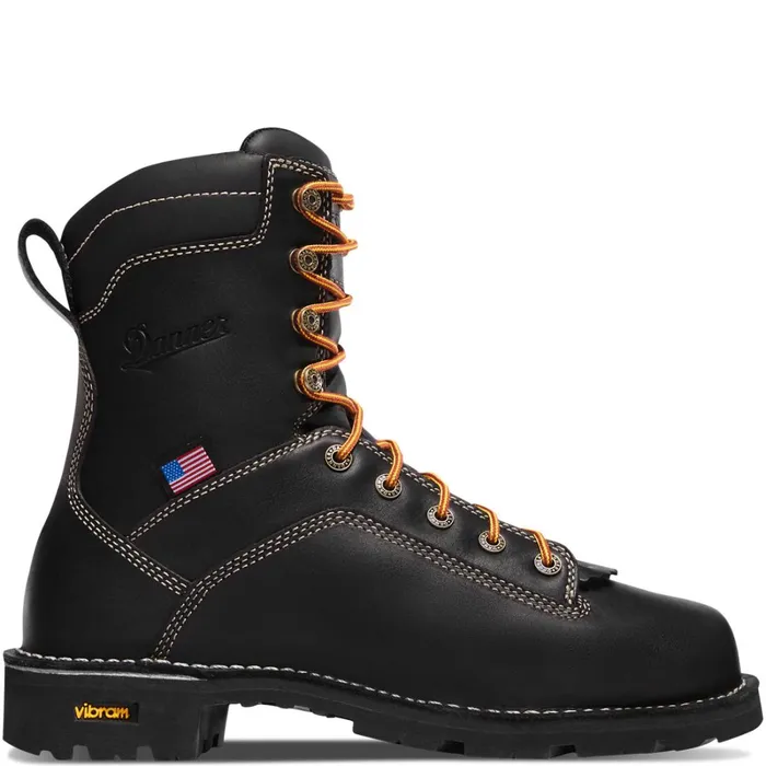Danner Boots Quarry USA Black Alloy Toe 8211 Men