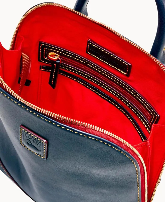 Dooney and Bourke Backpacks Florentine Small Zip Pod Backpack Navy 8211 WomenMen Dooney and Bourke Backpacks Florentine Small Zip Pod Backpack Navy 8211 WomenMen