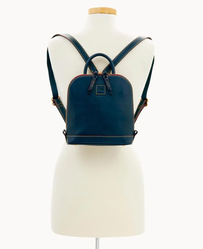 Dooney and Bourke Backpacks Florentine Small Zip Pod Backpack Navy 8211 WomenMen Dooney and Bourke Backpacks Florentine Small Zip Pod Backpack Navy 8211 WomenMen