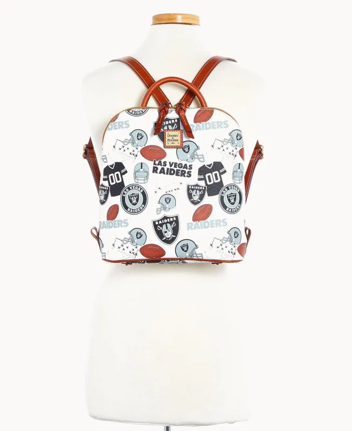 Dooney and Bourke Backpacks NFL Raiders Zip Pod Backpack Raiders 8211 WomenMen Dooney and Bourke Backpacks NFL Raiders Zip Pod Backpack Raiders 8211 WomenMen