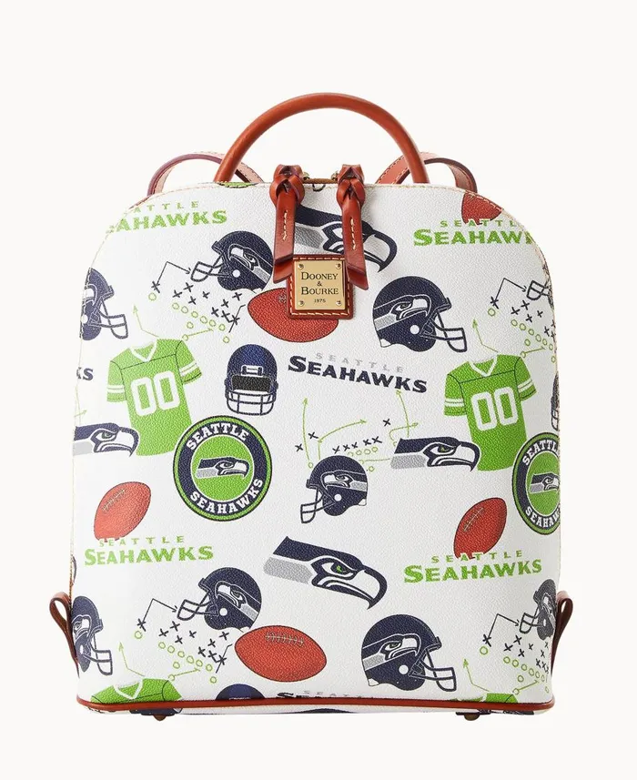 Dooney and Bourke Backpacks NFL Seahawks Zip Pod Backpack Seahawks 8211 WomenMen Dooney and Bourke Backpacks NFL Seahawks Zip Pod Backpack Seahawks 8211 WomenMen