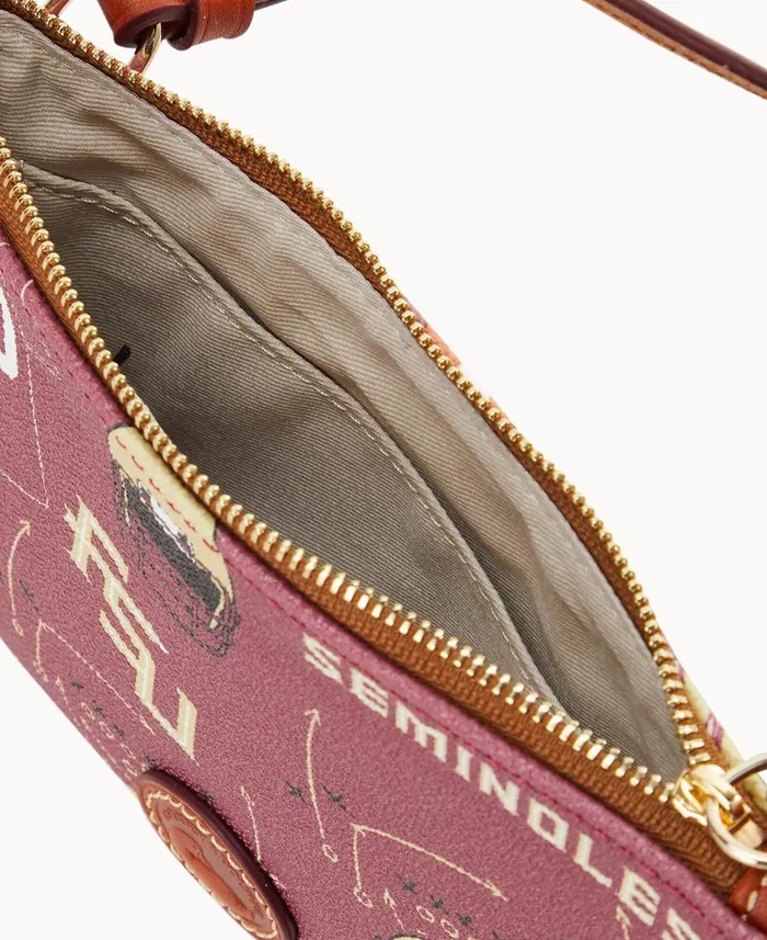 Dooney and Bourke Crossbodies Collegiate Florida State Top Zip Crossbody Florida State 8211 WomenMen