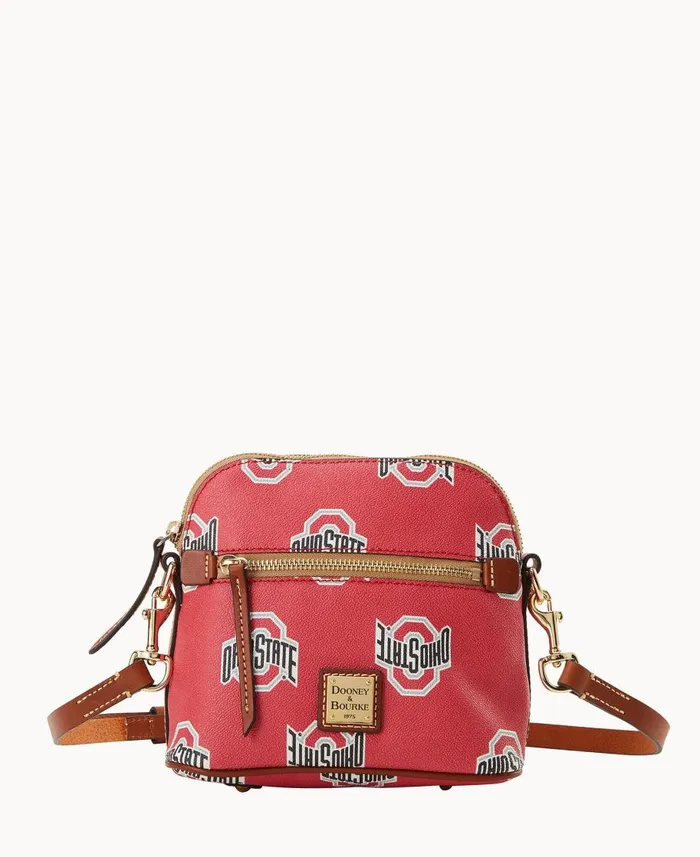 Dooney and Bourke Crossbodies Collegiate Ohio State University Domed Crossbody Ohio State 8211 WomenMen Dooney and Bourke Crossbodies Collegiate Ohio State University Domed Crossbody Ohio State 8211 WomenMen