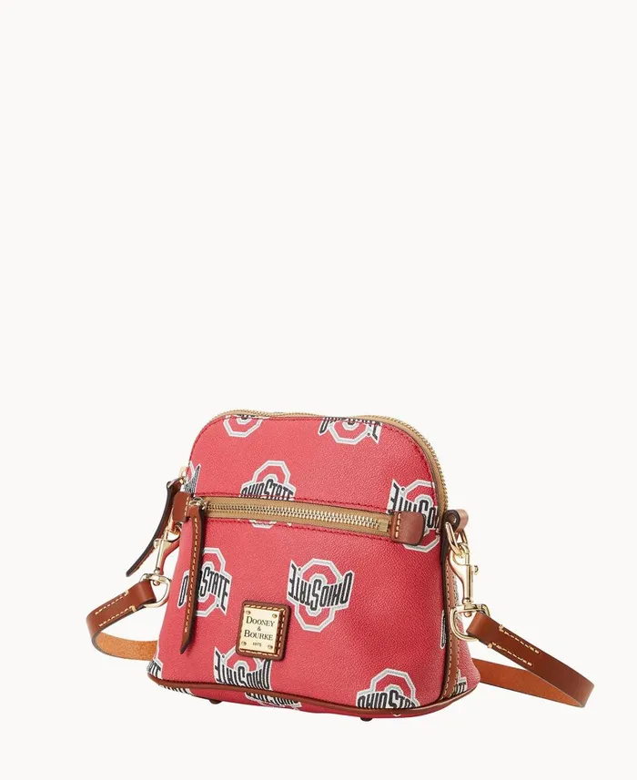 Dooney and Bourke Crossbodies Collegiate Ohio State University Domed Crossbody Ohio State 8211 WomenMen