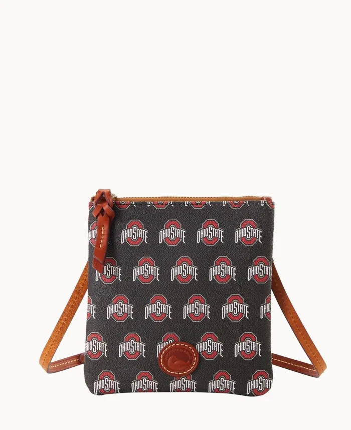 Dooney and Bourke Crossbodies Collegiate Ohio State University Small North South Top Zip Crossbody Ohio State 8211 WomenMen Dooney and Bourke Crossbodies Collegiate Ohio State University Small North South Top Zip Crossbody Ohio State 8211 WomenMen