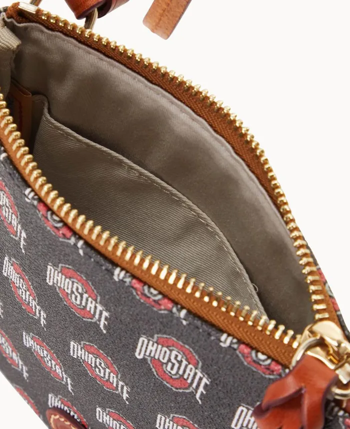 Dooney and Bourke Crossbodies Collegiate Ohio State University Small North South Top Zip Crossbody Ohio State 8211 WomenMen Dooney and Bourke Crossbodies Collegiate Ohio State University Small North South Top Zip Crossbody Ohio State 8211 WomenMen