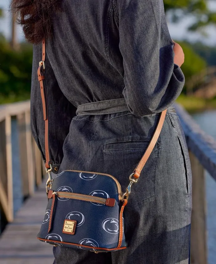 Dooney and Bourke Crossbodies Collegiate Penn State University Domed Crossbody Penn State 8211 WomenMen Dooney and Bourke Crossbodies Collegiate Penn State University Domed Crossbody Penn State 8211 WomenMen
