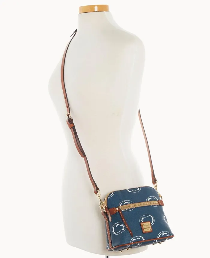 Dooney and Bourke Crossbodies Collegiate Penn State University Domed Crossbody Penn State 8211 WomenMen Dooney and Bourke Crossbodies Collegiate Penn State University Domed Crossbody Penn State 8211 WomenMen