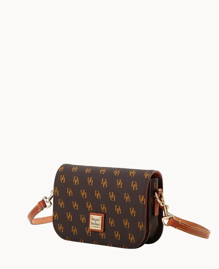 Dooney and Bourke Crossbodies Gretta Kitty Crossbody Brown Tmoro 8211 WomenMen