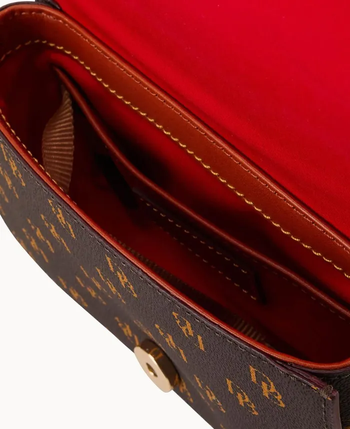 Dooney and Bourke Crossbodies Gretta Kitty Crossbody Brown Tmoro 8211 WomenMen