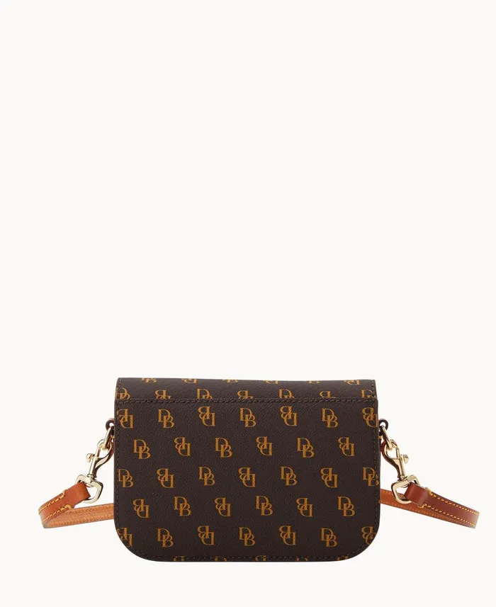 Dooney and Bourke Crossbodies Gretta Kitty Crossbody Brown Tmoro 8211 WomenMen