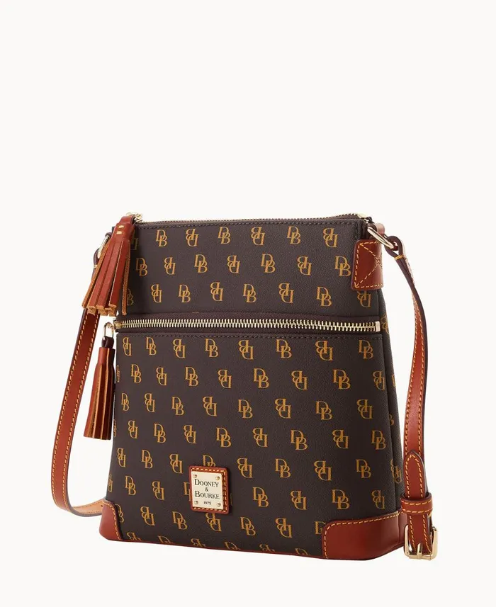 Dooney and Bourke Crossbodies Gretta Small Tassel Crossbody Brown Tmoro 8211 WomenMen Dooney and Bourke Crossbodies Gretta Small Tassel Crossbody Brown Tmoro 8211 WomenMen