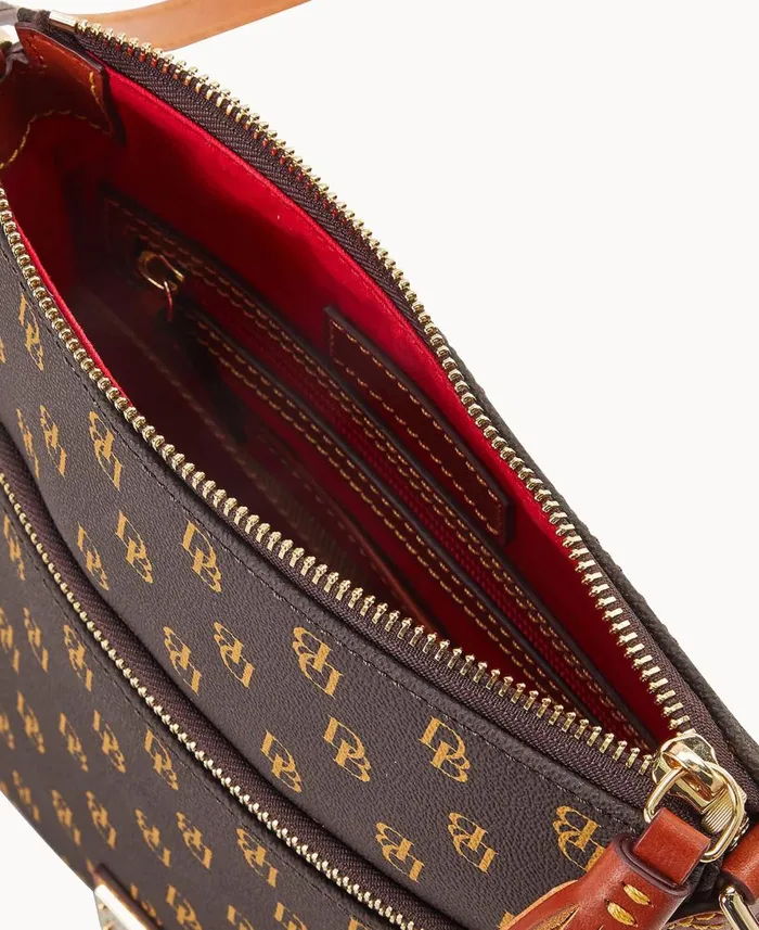 Dooney and Bourke Crossbodies Gretta Small Tassel Crossbody Brown Tmoro 8211 WomenMen Dooney and Bourke Crossbodies Gretta Small Tassel Crossbody Brown Tmoro 8211 WomenMen