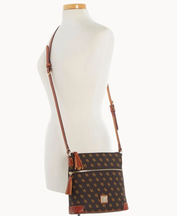Dooney and Bourke Crossbodies Gretta Small Tassel Crossbody Brown Tmoro 8211 WomenMen Dooney and Bourke Crossbodies Gretta Small Tassel Crossbody Brown Tmoro 8211 WomenMen