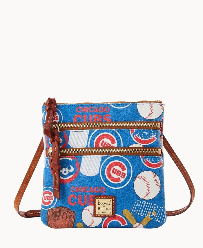 Dooney and Bourke Crossbodies MLB Cubs N S Triple Zip Crossbody Cubs 8211 WomenMen Dooney and Bourke Crossbodies MLB Cubs N S Triple Zip Crossbody Cubs 8211 WomenMen