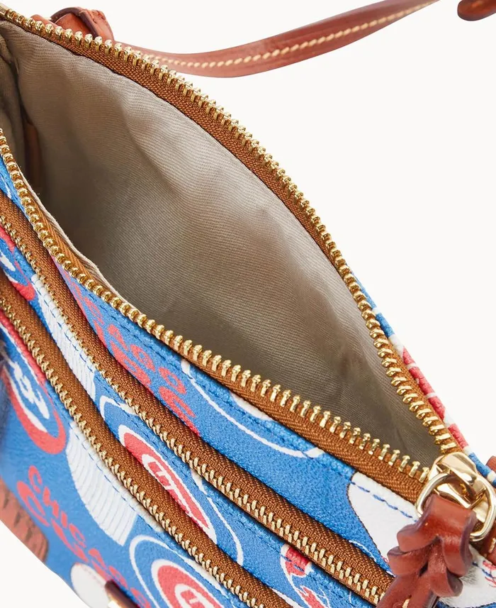 Dooney and Bourke Crossbodies MLB Cubs N S Triple Zip Crossbody Cubs 8211 WomenMen Dooney and Bourke Crossbodies MLB Cubs N S Triple Zip Crossbody Cubs 8211 WomenMen