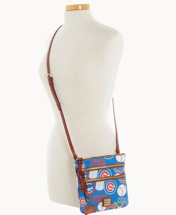 Dooney and Bourke Crossbodies MLB Cubs N S Triple Zip Crossbody Cubs 8211 WomenMen Dooney and Bourke Crossbodies MLB Cubs N S Triple Zip Crossbody Cubs 8211 WomenMen
