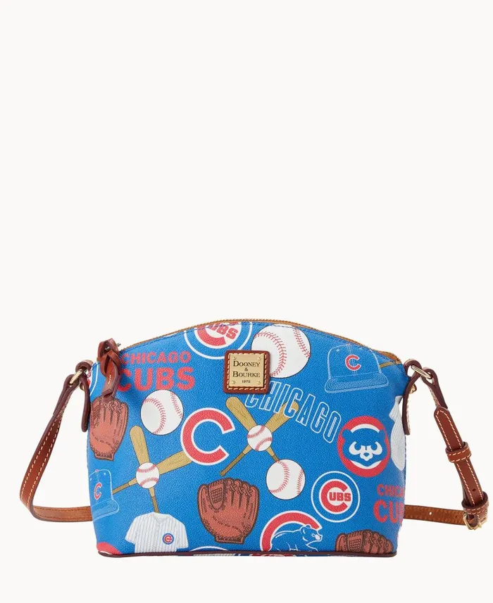 Dooney and Bourke Crossbodies MLB Cubs Suki Crossbody Cubs 8211 WomenMen