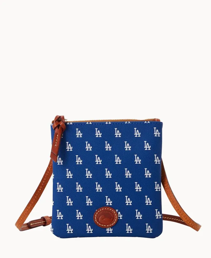 Dooney and Bourke Crossbodies MLB Dodgers Small North South Top Zip Crossbody Dodgers 8211 WomenMen Dooney and Bourke Crossbodies MLB Dodgers Small North South Top Zip Crossbody Dodgers 8211 WomenMen
