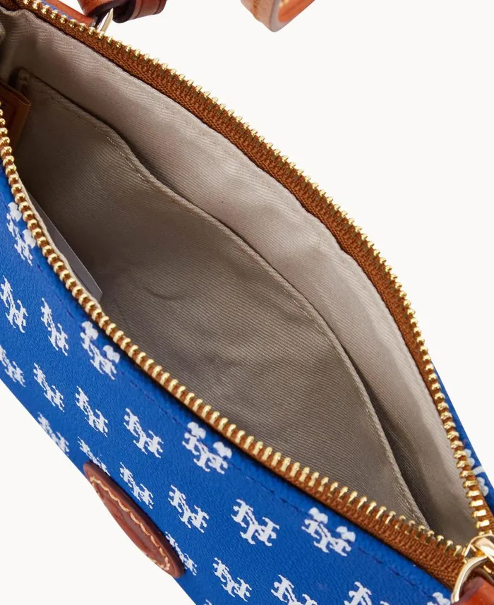 Dooney and Bourke Crossbodies MLB Mets Top Zip Crossbody Mets 8211 WomenMen