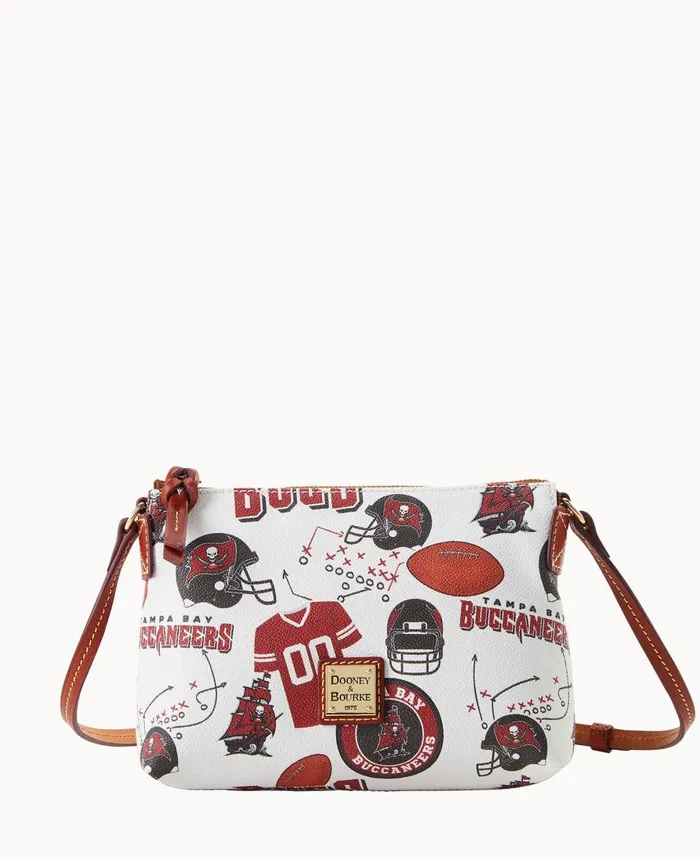 Dooney and Bourke Crossbodies NFL Buccaneers Crossbody Pouchette Buccaneers 8211 WomenMen Dooney and Bourke Crossbodies NFL Buccaneers Crossbody Pouchette Buccaneers 8211 WomenMen