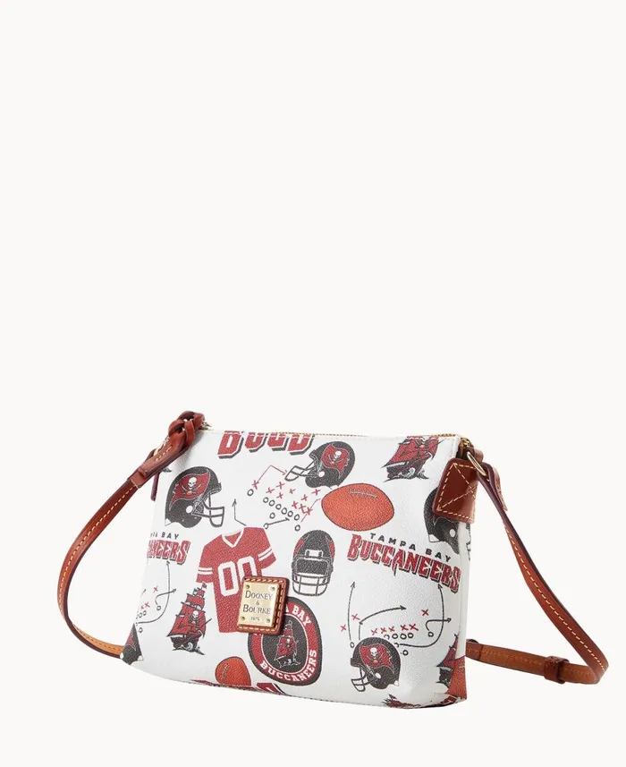 Dooney and Bourke Crossbodies NFL Buccaneers Crossbody Pouchette Buccaneers 8211 WomenMen Dooney and Bourke Crossbodies NFL Buccaneers Crossbody Pouchette Buccaneers 8211 WomenMen