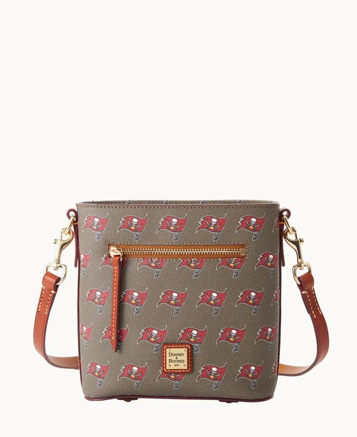 Dooney and Bourke Crossbodies NFL Buccaneers Small Zip Crossbody Buccaneers 8211 WomenMen