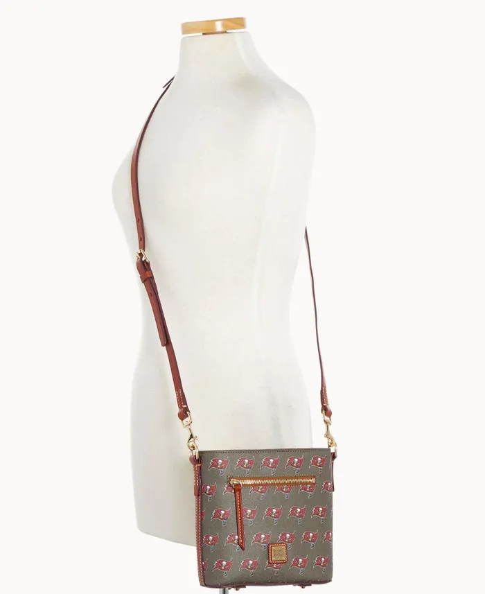 Dooney and Bourke Crossbodies NFL Buccaneers Small Zip Crossbody Buccaneers 8211 WomenMen